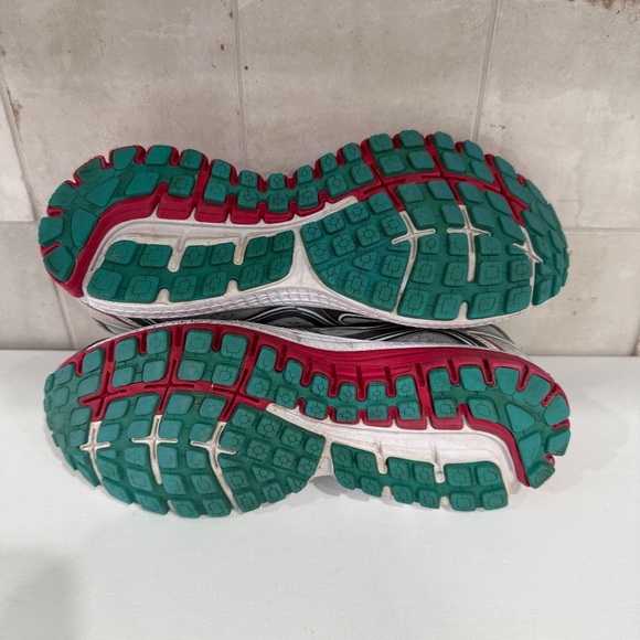 Brooks Ghost 8 GTX Running Shoe Gray Pink Sole 120193-1B-073 Woman's Size 8 Wide - Picture 7 of 13